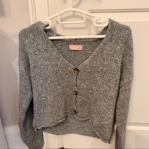 Urban outfitters knit cardigan size medium grey - Picture 12 of 15